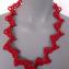 091 necklace zigzag in red