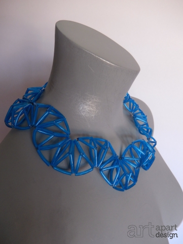 130 blauwe meander van 3-hoeken