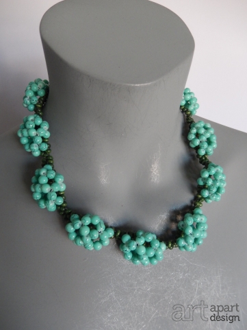 018 choker turqooise
